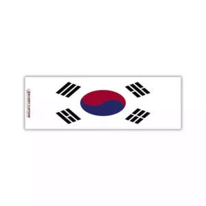 South Korean Flag Arrow Wrap with Archery Customs logo