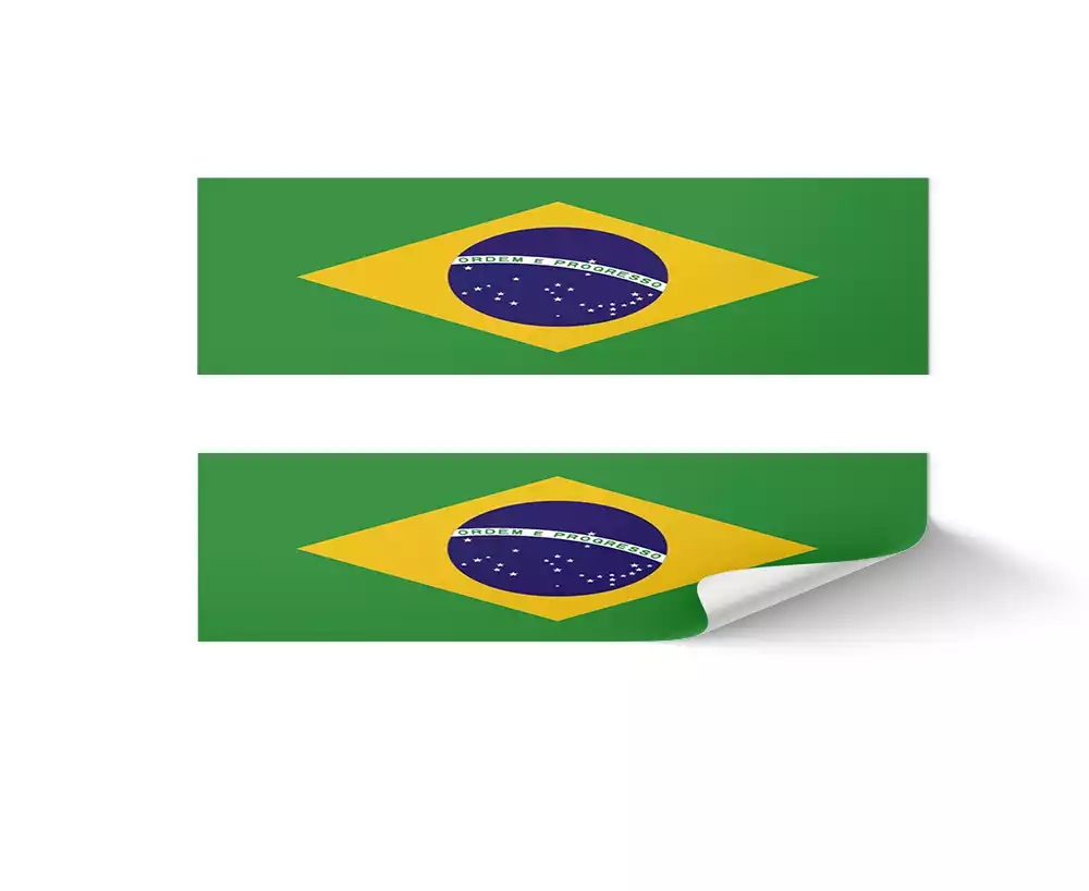 Brazilian Flag Arrow Wrap