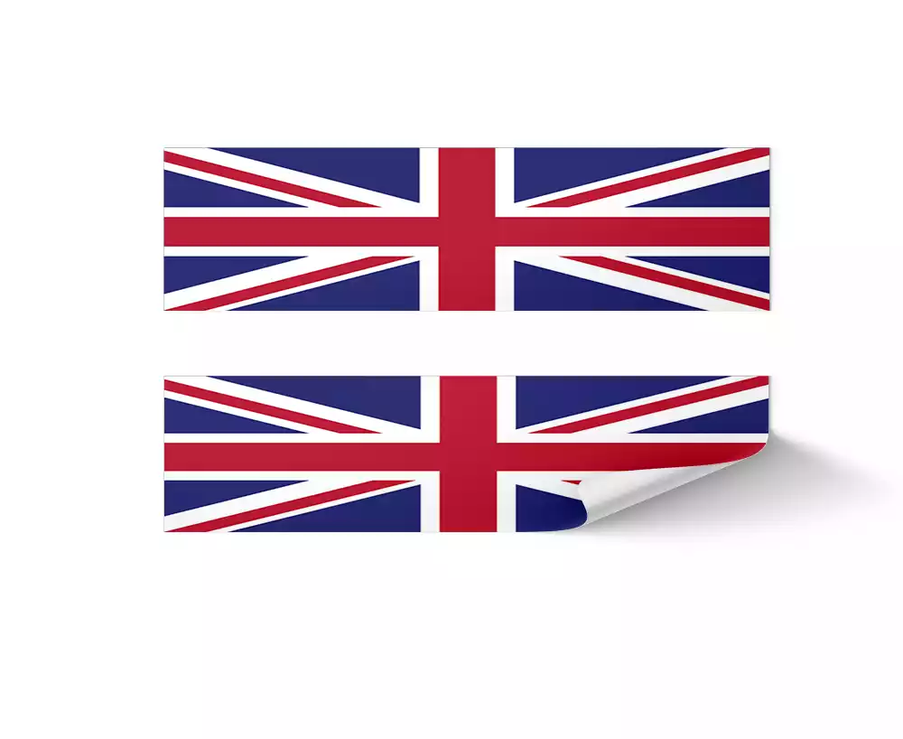 British flag arrow wrap