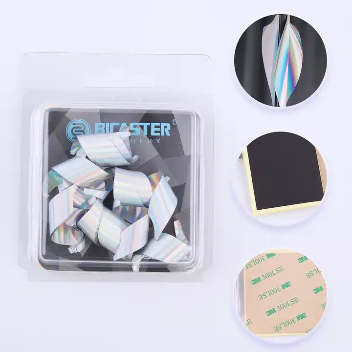 Bicaster FMT-02 1.75" Spin Vane Rainbow Silver